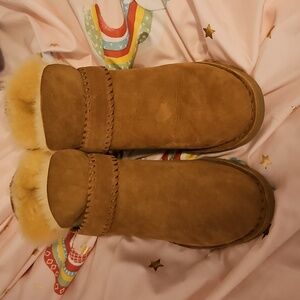 UGG Brown Shearling Boots